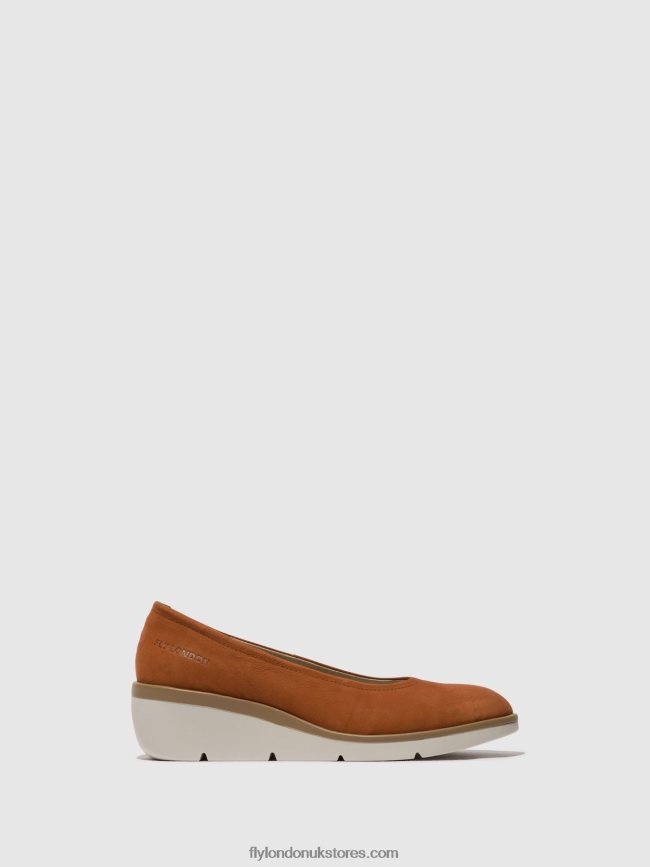 Slip-on Shoes NUMA570 Women Fly London 4V24RT634 TAN