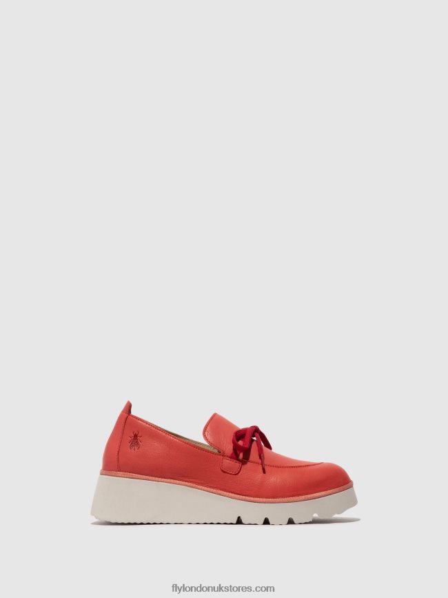 Slip-on Shoes POPI436 Women Fly London 4V24RT629 RASPBERRY