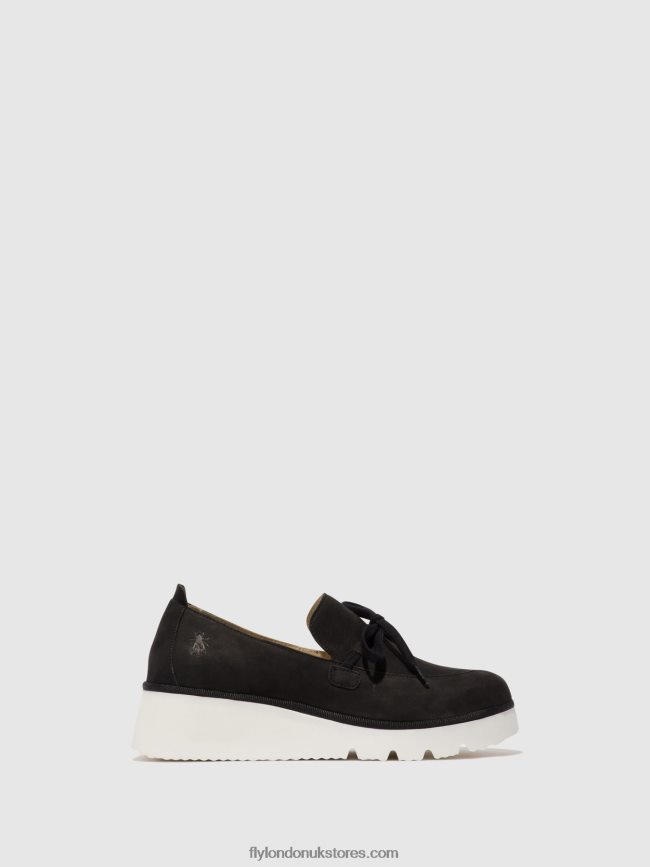 Slip-on Shoes POPI436 Women Fly London 4V24RT635 BLACK