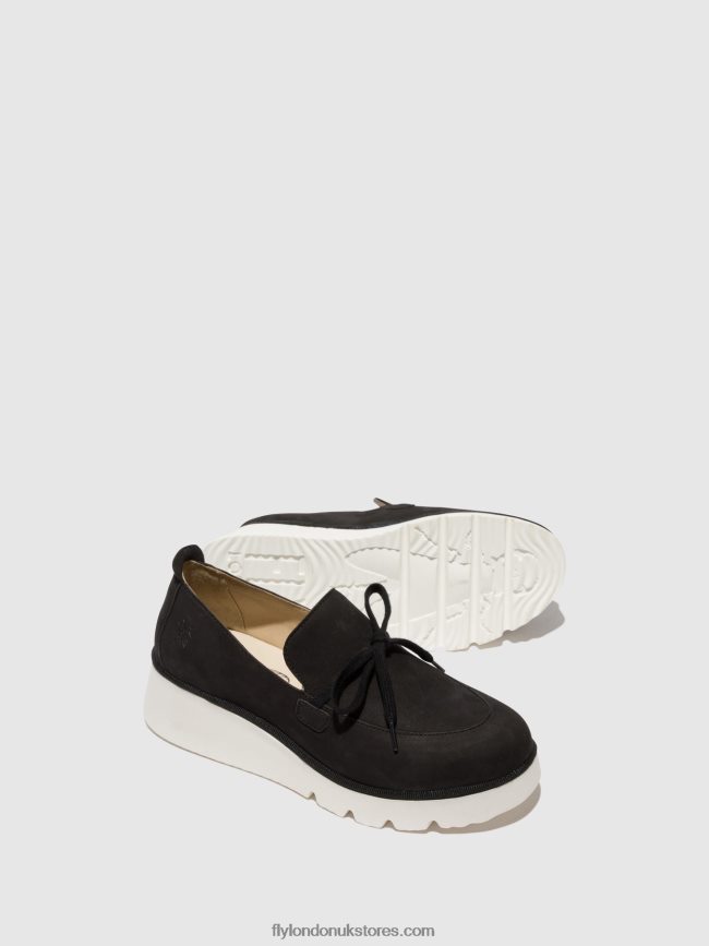 Slip-on Shoes POPI436 Women Fly London 4V24RT635 BLACK