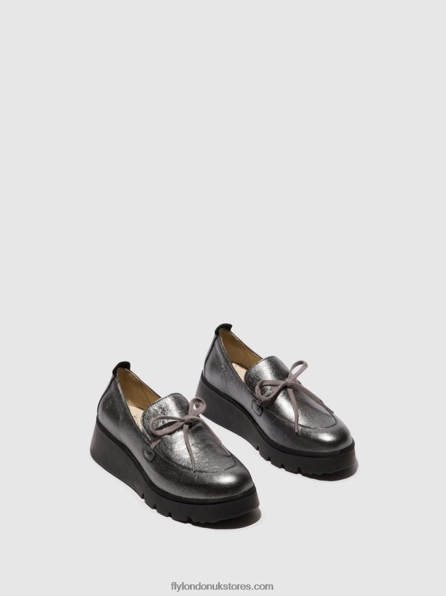 Slip-on Shoes POPI436 Women Fly London 4V24RT636 GRAPHITE
