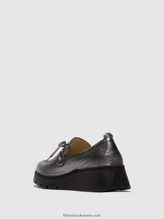Slip-on Shoes POPI436 Women Fly London 4V24RT636 GRAPHITE