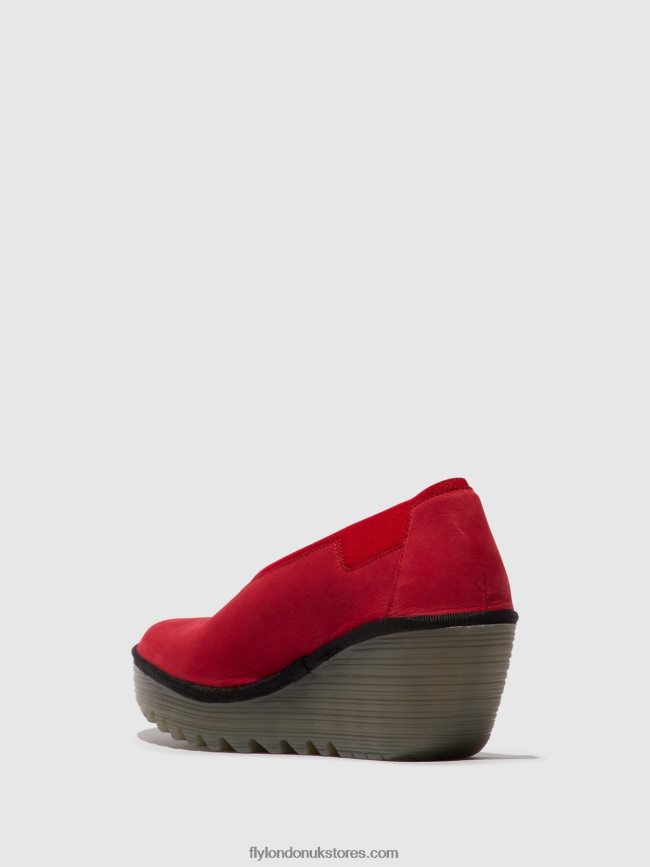 Slip-on Shoes YOZA438 Women Fly London 4V24RT625 LIPSTICK RED