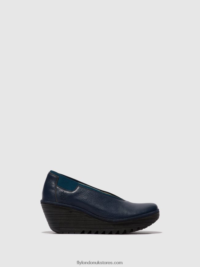 Slip-on Shoes YOZA438 Women Fly London 4V24RT626 OCEAN