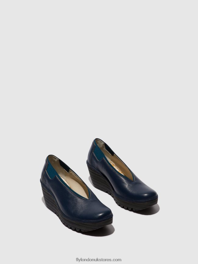 Slip-on Shoes YOZA438 Women Fly London 4V24RT626 OCEAN