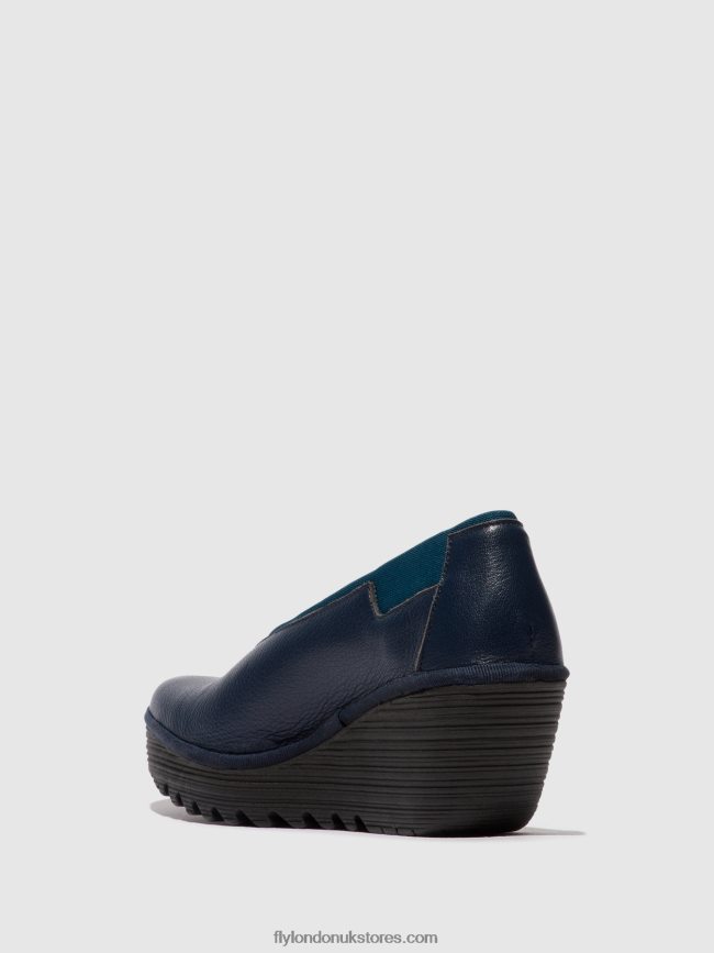 Slip-on Shoes YOZA438 Women Fly London 4V24RT626 OCEAN