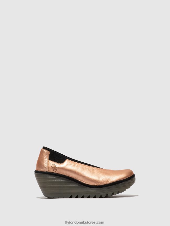 Slip-on Shoes YOZA438 Women Fly London 4V24RT628 BLUSH GOLD