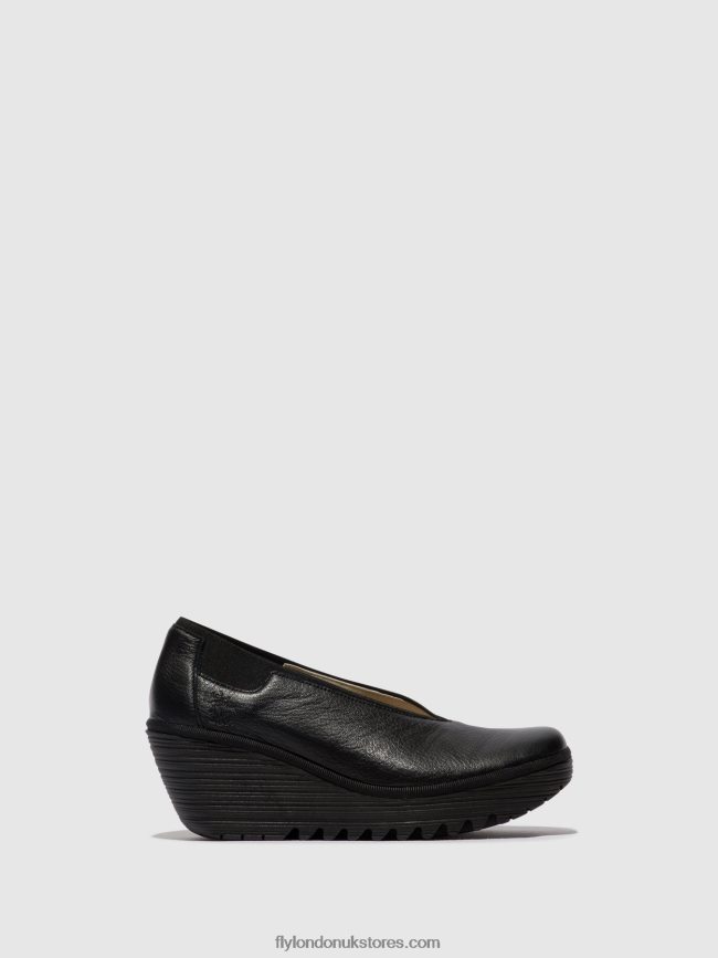 Slip-on Shoes YOZA438 Women Fly London 4V24RT630 BLACK