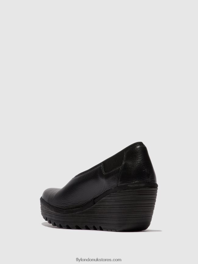 Slip-on Shoes YOZA438 Women Fly London 4V24RT630 BLACK
