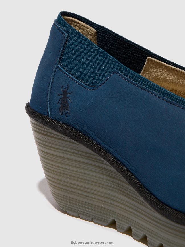 Slip-on Shoes YOZA438 Women Fly London 4V24RT631 BLUE