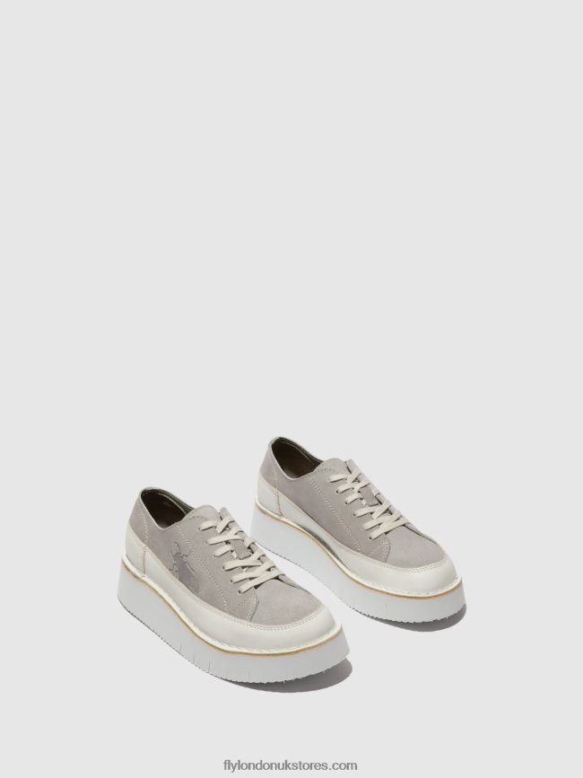 Lace-up Trainers CUDA099 Women Fly London 4V24RT723 OFFWHITE/CLOUD