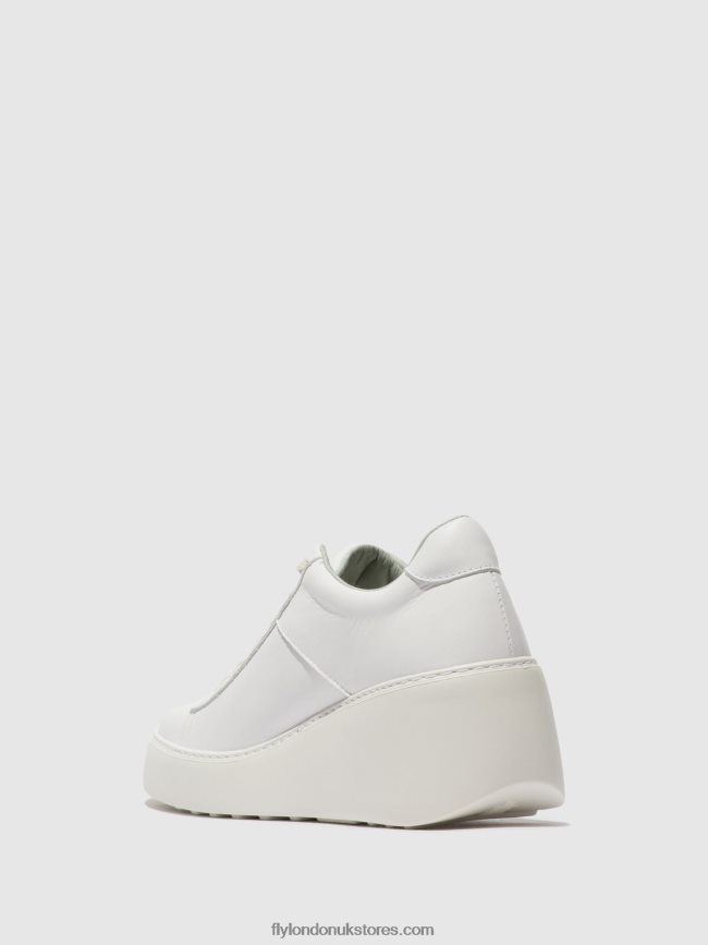 Lace-up Trainers DELF580 Women Fly London 4V24RT721 WHITE