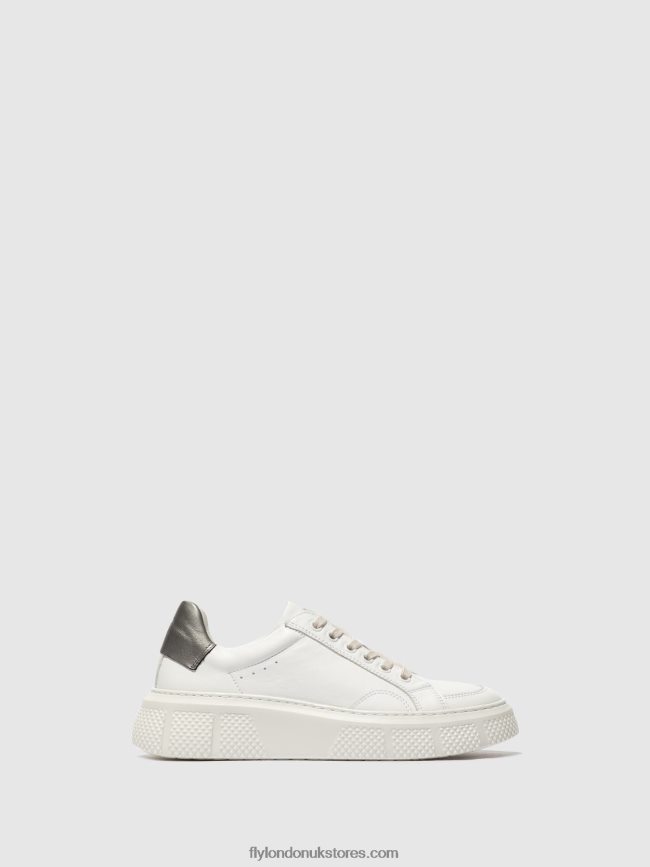 Lace-up Trainers EMMY510 Women Fly London 4V24RT761 WHITE