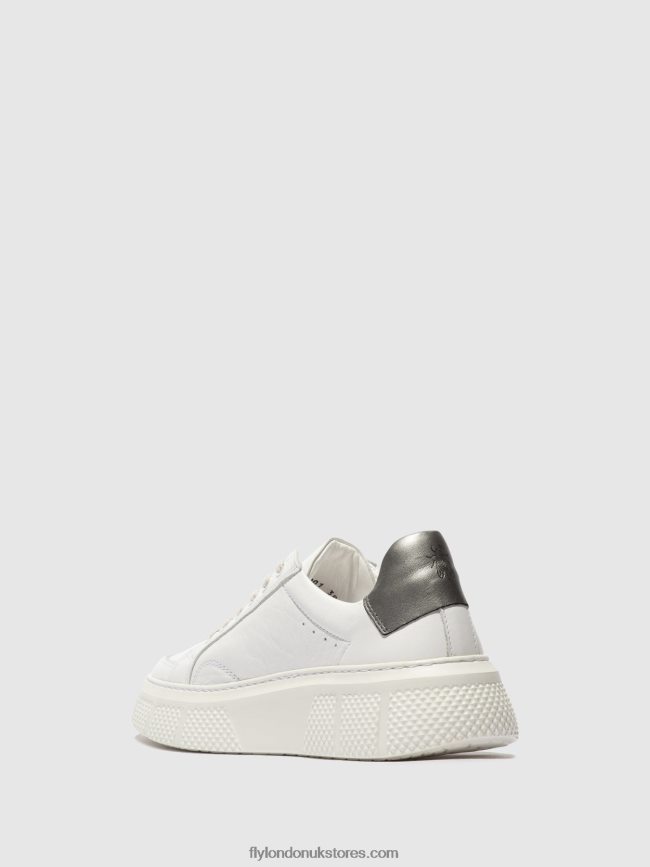 Lace-up Trainers EMMY510 Women Fly London 4V24RT761 WHITE