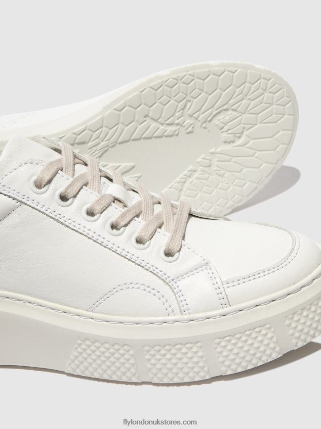 Lace-up Trainers EMMY510 Women Fly London 4V24RT761 WHITE