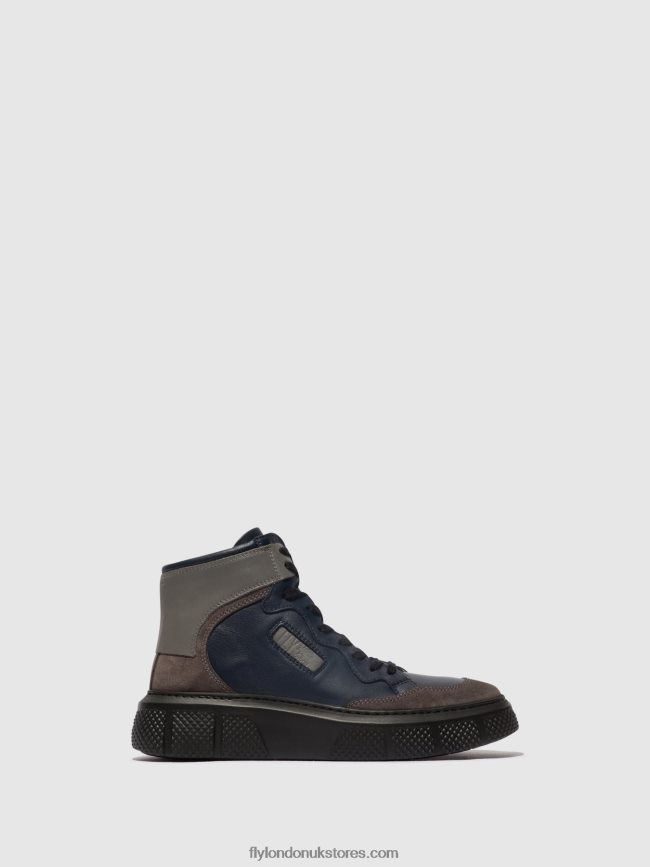 Lace-up Trainers EPPE531 Women Fly London 4V24RT733 GREY/NAVY