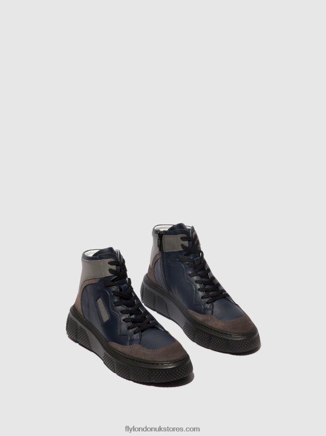 Lace-up Trainers EPPE531 Women Fly London 4V24RT733 GREY/NAVY