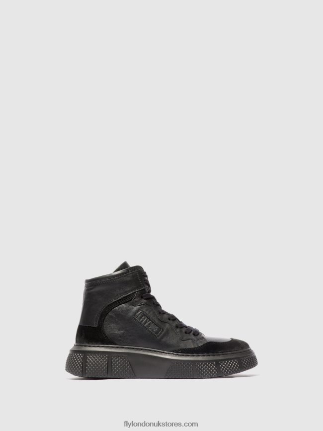 Lace-up Trainers EPPE531 Women Fly London 4V24RT736 BLACK