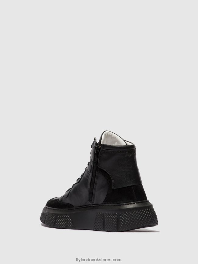 Lace-up Trainers EPPE531 Women Fly London 4V24RT736 BLACK