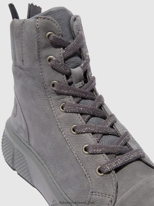 Lace-up Trainers ERBY484 Women Fly London 4V24RT765 SORANO BLUE GREY