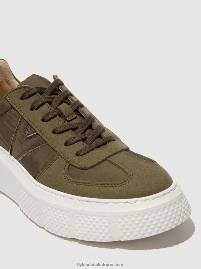 Lace-up Trainers ESSA511 Women Fly London 4V24RT759 KHAKI