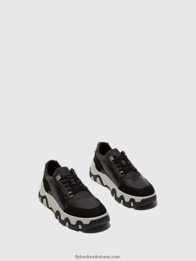 Lace-up Trainers FYDE644 MULTI Women Fly London 4V24RT774 BLACK