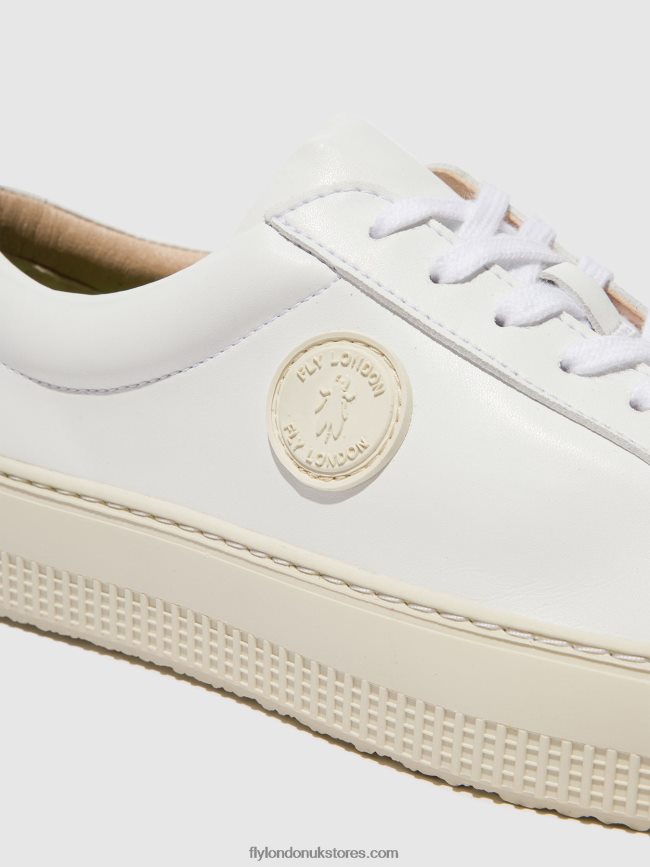 Lace-up Trainers TAFA587 Women Fly London 4V24RT712 WHITE