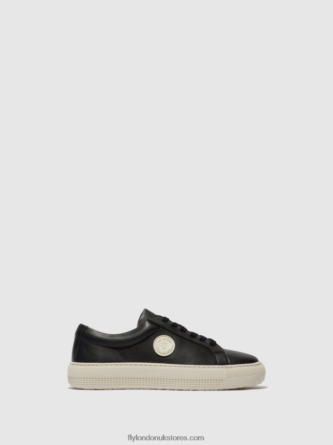 Lace-up Trainers TAFA587 Women Fly London 4V24RT714 BLACK