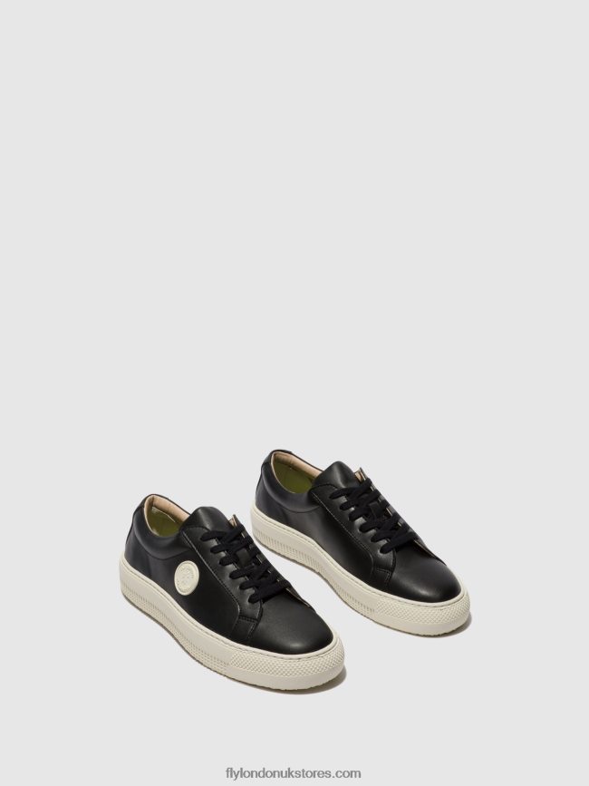 Lace-up Trainers TAFA587 Women Fly London 4V24RT714 BLACK