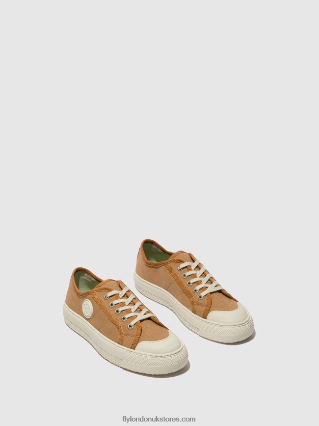 Lace-up Trainers TERE557 Women Fly London 4V24RT740 TAUPE