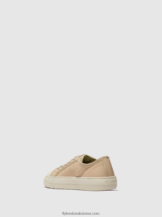 Lace-up Trainers TERE557 Women Fly London 4V24RT741 BEIGE