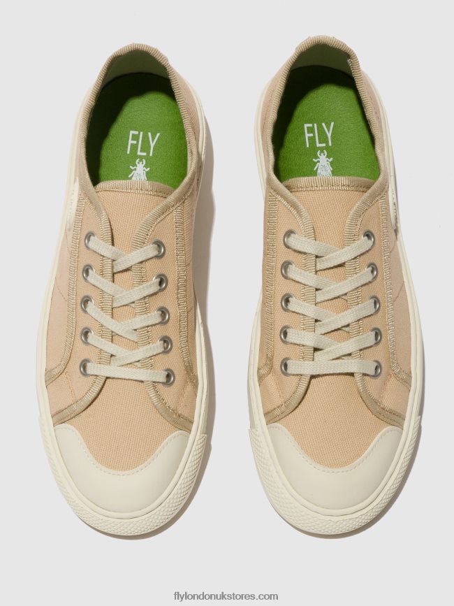 Lace-up Trainers TERE557 Women Fly London 4V24RT741 BEIGE