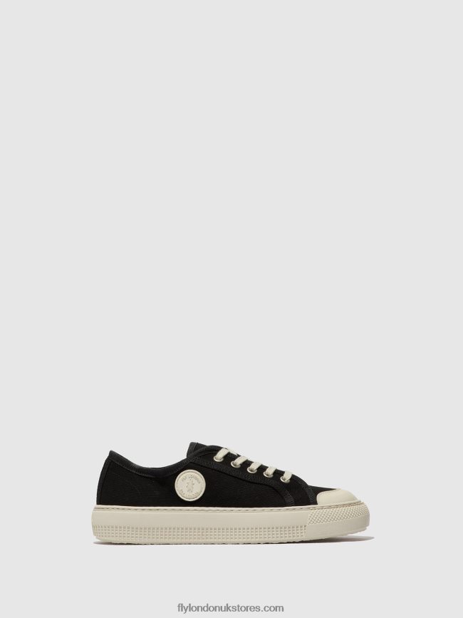Lace-up Trainers TERE557 Women Fly London 4V24RT742 BLACK