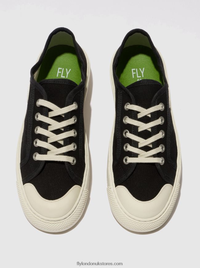 Lace-up Trainers TERE557 Women Fly London 4V24RT742 BLACK