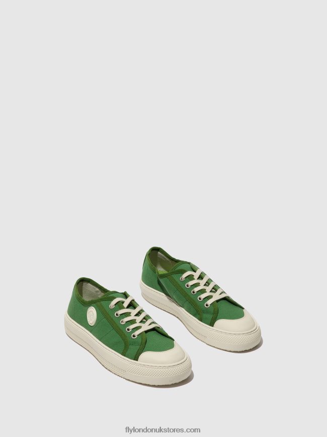 Lace-up Trainers TERE557 Women Fly London 4V24RT743 GREEN
