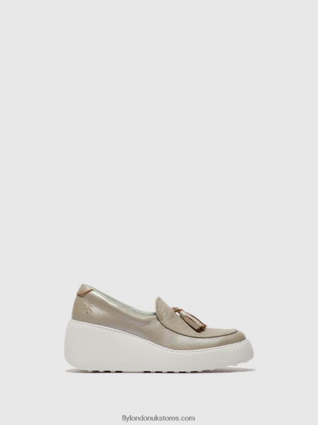 Slip-on Trainers DALA579 Women Fly London 4V24RT705 SILVER