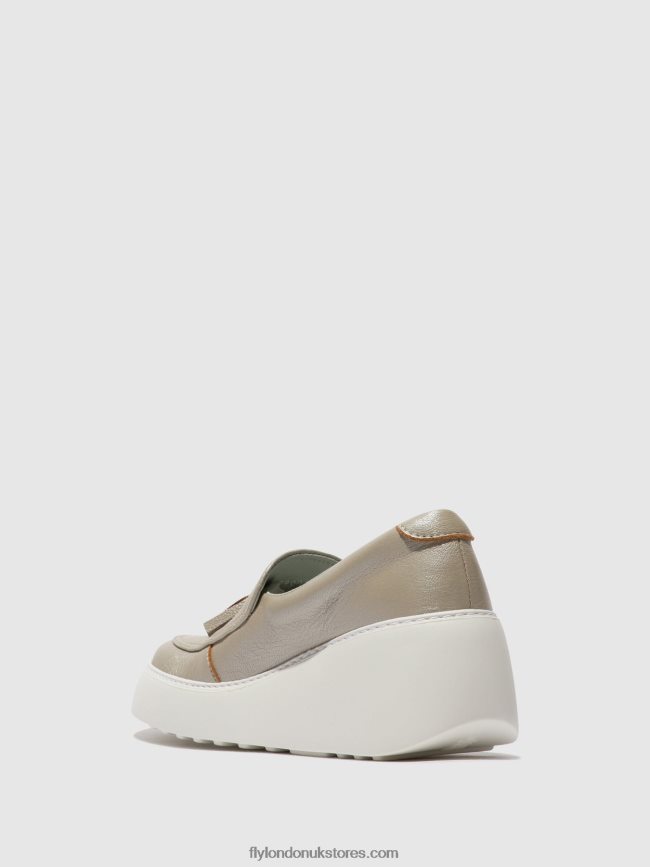 Slip-on Trainers DALA579 Women Fly London 4V24RT705 SILVER