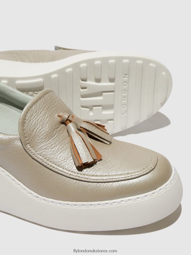 Slip-on Trainers DALA579 Women Fly London 4V24RT705 SILVER