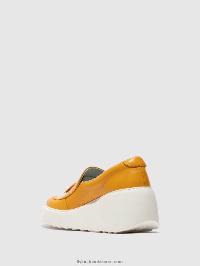 Slip-on Trainers DALA579 Women Fly London 4V24RT710 MUSTARD