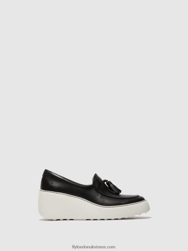 Slip-on Trainers DALA579 Women Fly London 4V24RT711 BLACK
