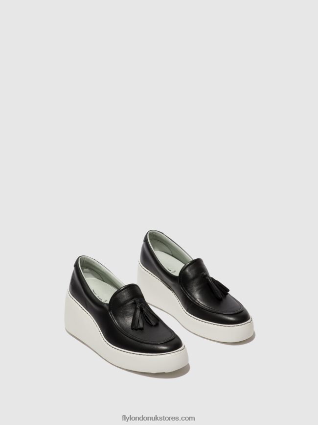 Slip-on Trainers DALA579 Women Fly London 4V24RT711 BLACK