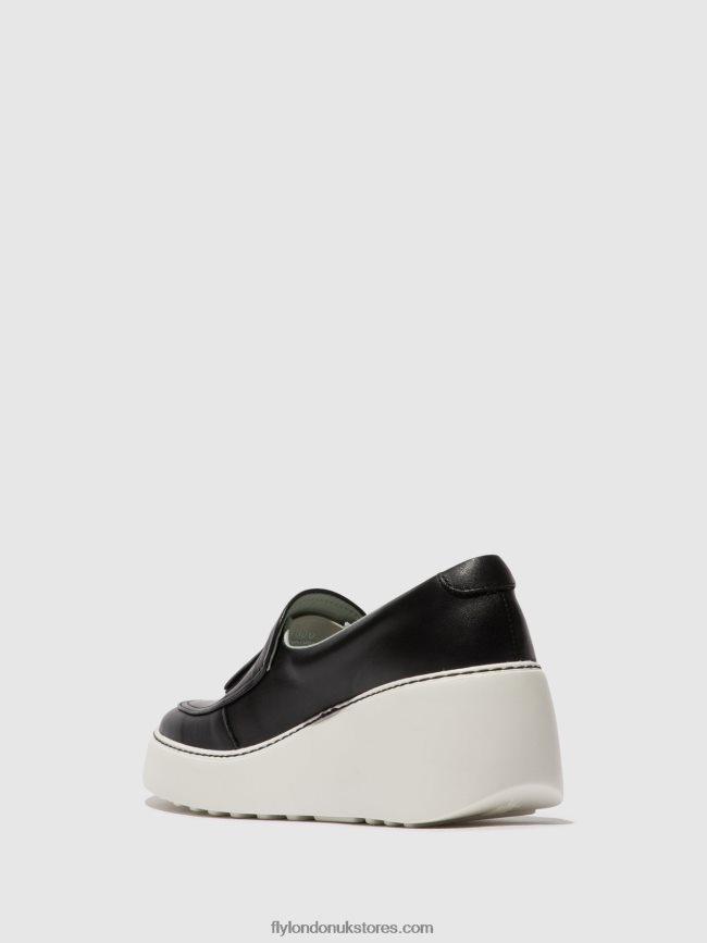 Slip-on Trainers DALA579 Women Fly London 4V24RT711 BLACK