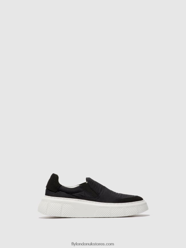 Slip-on Trainers ELIN509 Women Fly London 4V24RT752 BLACK