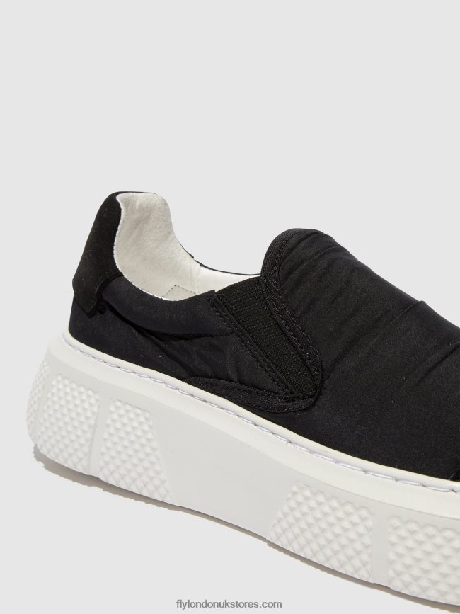 Slip-on Trainers ELIN509 Women Fly London 4V24RT752 BLACK