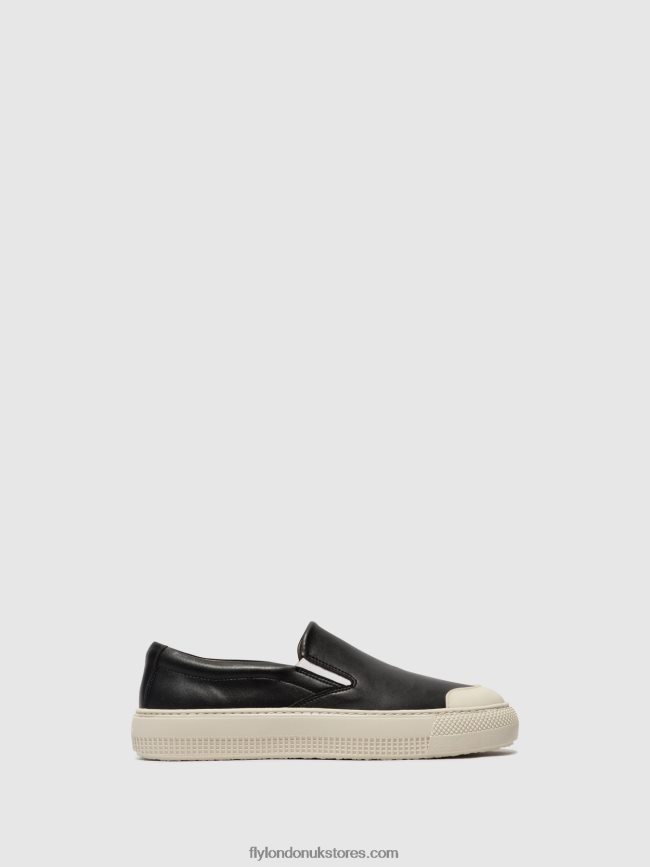 Slip-on Trainers TOAF584 Women Fly London 4V24RT706 BLACK