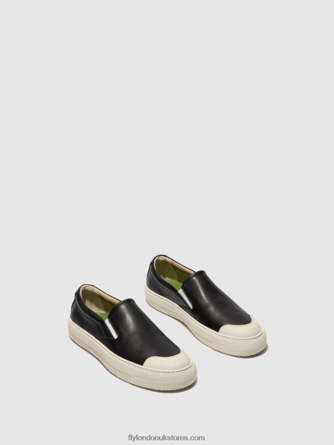 Slip-on Trainers TOAF584 Women Fly London 4V24RT706 BLACK