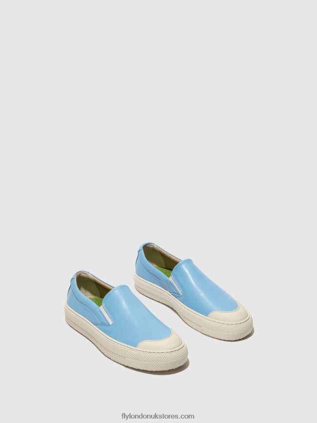 Slip-on Trainers TOAF584 Women Fly London 4V24RT707 BLUE